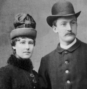 Thea mit ihrem Mann Wilhelm von Staden